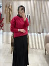 TIĞ TRİKO KAŞMİR KAZAK KIRMIZI