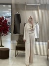 TIĞ TRİKO PANTOLONLU BEJ TAKIM