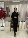 TIĞ TRİKO SİYAH TUNİK