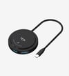 A200 Premium 7'sı 1 arada Kablosuz Şarj Pedi, USB-C HUB ve Kart Okuyucu