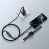 Amazingthing Thunder Pro 7X 100W Apple Watch Serisi Akıllı Saat Wireless 4in1 Type-C PD - Usb Hızlı Şarj Kablosu 1.5M