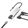 Amazingthing Thunder Pro RJ45 Type-c to HDTV 5 in 1 4K 60Hz Ethernet Dönüştürücü Adaptör