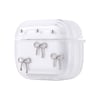 Apple Airpods 3. Nesil Zore Airbag 44 Airbag Tasarımlı Simli Şeffaf Kutup Kılıf