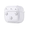 Apple Airpods 3. Nesil Zore Airbag 44 Airbag Tasarımlı Simli Şeffaf Kutup Kılıf