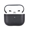 Apple AirPods 3.nesil Uyumlu Deri Kılıf Juni AA1 Siyah