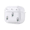 Apple Airpods 4 Zore Airbag 44 Airbag Tasarımlı Simli Şeffaf Kutup Kılıf