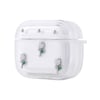 Apple Airpods 4 Zore Airbag 44 Airbag Tasarımlı Simli Şeffaf Kutup Kılıf