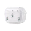 Apple Airpods Pro 2 Zore Airbag 44 Airbag Tasarımlı Simli Şeffaf Kutup Kılıf
