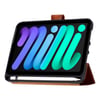 Apple iPad mini (A17 Pro) Uyumlu 8.3 inç Deri Kılıf Gölgeli Taba