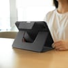 Apple iPad Pro 11 2024 Raptic Spin Detachable Folio PU Ayrılabilir Kalem Bölmeli Standlı Kılıf