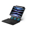 Apple iPad Pro 11 2025 M5 Zore Border Keyboard Bluetooh Bağlantılı Standlı Klavyeli Tablet Kılıfı