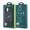 Apple iPhone 11 Kılıf Aston Martin Orjinal Lisanslı M-safe Şarj Özellikli Renkli Halka ve Karbon Fiber Tasarımlı Kapak