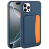 Apple iPhone 11 Kılıf Kartlıklı Zore X-Kart Silikon Kapak