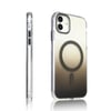 Apple iPhone 11 Kılıf M-safe Şarj Özellikli Transparan Renk Geçişli Zore Toros Kapak