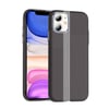 Apple iPhone 11 Kılıf M-safe Şarj Özellikli Karbon Fiber Görünümlü Zore Gros Kapak