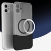 Apple iPhone 11 Kılıf M-Safe Şarj Özellikli Mıknatıslı Zore Duble Kapak