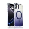 Apple iPhone 11 Kılıf M-safe Şarj Özellikli Transparan Renk Geçişli Zore Toros Kapak