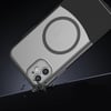 Apple iPhone 11 Kılıf M-Safe Şarj Özellikli Mıknatıslı Zore Duble Kapak