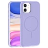 Apple iPhone 11 Kılıf M-Safe Şarj Özellikli Metal Kamera Çerçeveli Zore Edi Silikon Kapak