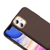 Apple iPhone 11 Kılıf Magsafe Şarj Özellikli Karbon Fiber Görünümlü Zore Gros Kapak
