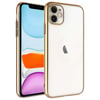 Apple iPhone 11 Kılıf Sert PC Renkli Çerçeveli Zore Riksos Kapak