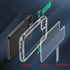 Apple iPhone 11 Kılıf Standlı Şeffaf Silikon Zore L-Stand Kapak
