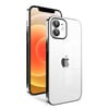 Apple iPhone 12 Kılıf Kamera Korumalı Renkli Çerçeveli Zore Garaj Kapak
