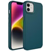 Apple iPhone 12 Kılıf Metal Çerçeve ve Buton Tasarımlı Silikon Zore Luna Kapak