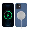 Apple iPhone 12 Kılıf Zore Silksafe Wireless Kapak