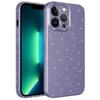 Apple iPhone 12 Pro Kılıf Kamera Korumalı Simli Lüks Zore Koton Kapak