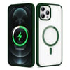 Apple iPhone 12 Pro Max Kılıf Magsafe Wireless Şarj Özellikli Silikon Zore Ege Kapak