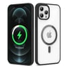 Apple iPhone 12 Pro Max Kılıf Magsafe Wireless Şarj Özellikli Silikon Zore Ege Kapak