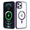 Apple iPhone 12 Pro Max Kılıf Magsafe Wireless Şarj Özellikli Silikon Zore Ege Kapak