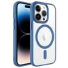 Apple iPhone 12 Pro Max Kılıf Wireless Şarj Özellikli Zore Krom Magsafe Silikon Kapak