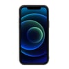 Apple iPhone 12 Uyumlu Deri Arka Kapak RST1 Siyah