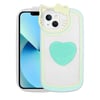 Apple iPhone 13 Kılıf Kedi Figürlü Transparan Pop Soketli Zore Ritmik Kapak