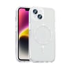 Apple iPhone 13 Kılıf Taşlı Tasarım M-safe Şarj Özellikli Zore Koment Silikon Kapak