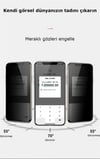 Apple iPhone 13 Mini Zore Kor Privacy Cam Ekran Koruyucu