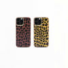 Apple iPhone 13 Pro Kılıf Kajsa Glamorous Serisi Leopard Combo Kapak