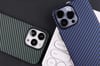 Apple iPhone 13 Pro Kılıf Karbon Fiber Tasarımlı Zore Karbono Kapak