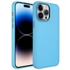 Apple iPhone 13 Pro Kılıf Metal Çerçeve ve Buton Tasarımlı Silikon Zore Luna Kapak