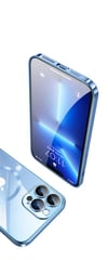 Apple iPhone 13 Pro Kılıf Wireless Şarj Özellikli Sert PC Zore Riksos Magsafe Kapak