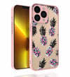 Apple iPhone 13 Pro Max Kılıf Desenli Kamera Korumalı Parlak Zore Nora Kapak