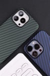 Apple iPhone 13 Pro Max Kılıf Karbon Fiber Tasarımlı Zore Karbono Kapak