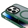 Apple iPhone 13 Pro Max Kılıf Mat Arka Yüzey Wireless Şarj Özellikli Zore Flet M-safe Kapak