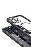 Apple iPhone 13 Pro Max Kılıf Wireless Şarj Özellikli Sert PC Zore Riksos Magsafe Kapak
