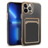 Apple iPhone 13 Pro Max Kılıf Zore Bark Kartlıklı Kapak