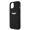 Apple iPhone 14 Kılıf Aston Martin Orjinal Lisanslı Victory Dizayn PU Deri Metal Logolu Kapak