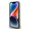 Apple iPhone 14 Kılıf DKNY Orjinal Lisanslı M-safe Şarj Özellikli 3D Yazılı Grid Pattern Kapak