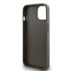 Apple iPhone 14 Kılıf DKNY Orjinal Lisanslı M-safe Şarj Özellikli 3D Yazılı Grid Pattern Kapak